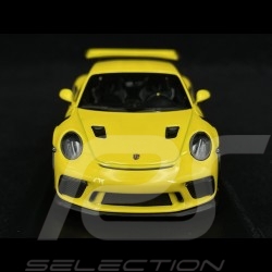 Porsche 911 GT3 RS Type 991 2018 Jaune Racing 1/43 Minichamps 413067049