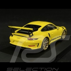 Porsche 911 GT3 RS Type 991 2018 Jaune Racing 1/43 Minichamps 413067049