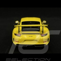 Porsche 911 GT3 RS Type 991 2018 Racinggelb 1/43 Minichamps 413067049