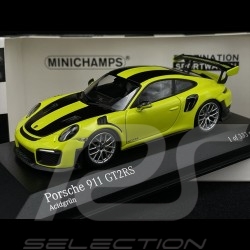Porsche 911 GT2 RS Weissach Package Type 991 2018 Acid Green 1/43 Minichamps 413067281