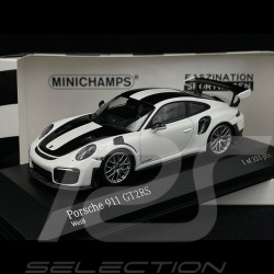 Porsche 911 GT2 RS Weissach Package Type 991 2018 Blanc 1/43 Minichamps 413067278