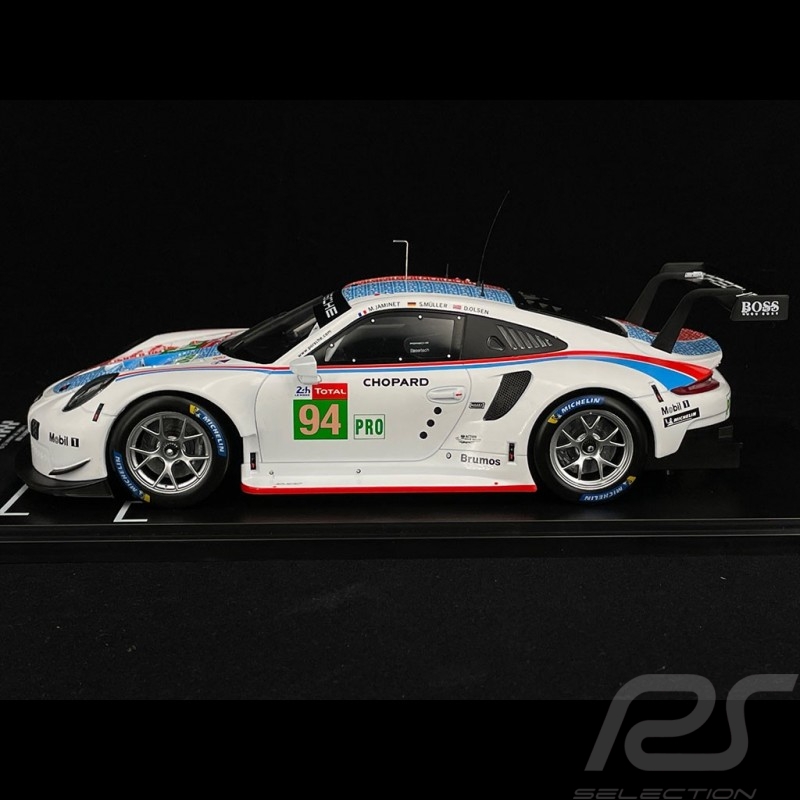 Porsche 911 RSR Type 991 n°94 24h Le Mans 2019 1/18 Ixo LEGT18026