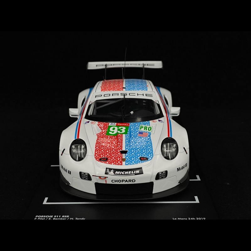 IXO 1/18 - PORSCHE 911 (991) RSR - LE MANS 2018 LEGT18005