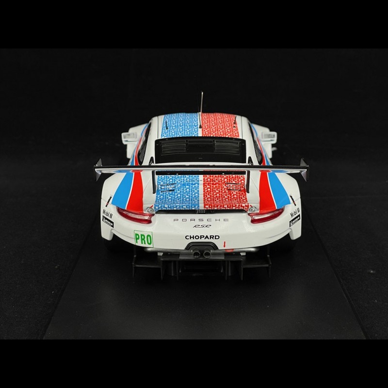 Miniature IXO 1/18 - Porsche 911 (991) RSR - Le Mans 2019 - LEGT18025 - Neuve
