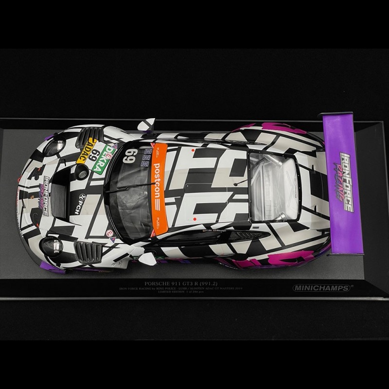 Porsche 911 GT3 R n°69 ADAC GT Masters 2019 Iron Force 1/18