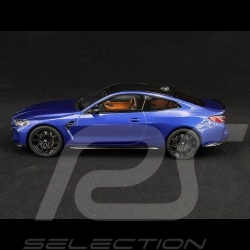 BMW M4 Competition G82 Coupe 2021 Metallic Portimao Blue 1/18 GT Spirit GT851