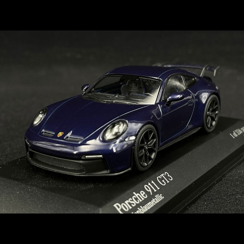 Porsche 911 Gt3 Type 992 Gentian Blue Metallic 1 43 Minichamps 410069206