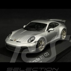 Porsche 911 GT Type 992 2020  Dolomite Silver 1/43 Minichamps 410069204