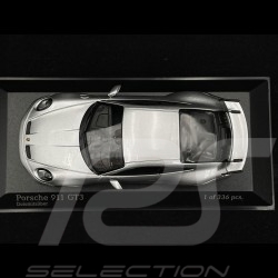 Porsche 911 GT Type 992 2020  Dolomite Silver 1/43 Minichamps 410069204