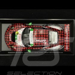 Porsche 911 GT3 R Type 991 n°9 Finish Line Pfaff Vainqueur 12h Sebring 2021 1/43 Spark MAP02085221