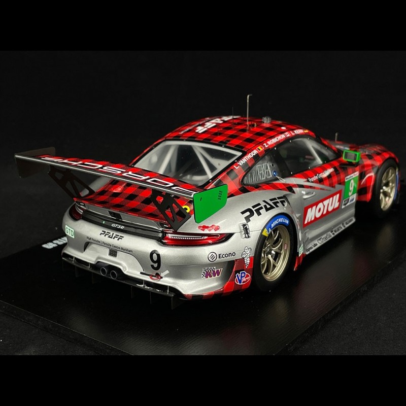 Porsche 911 GT3 R Type 991 n°9 Pfaff Winner 12h Sebring 2021 1/18 Spark  MAP02186221