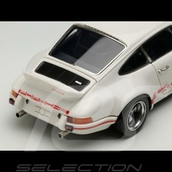 Porsche 911 Carrera RSR 2.8 1973 Duck Tail Blanche / Bande rouge 1/43 Make Up Models VM024A