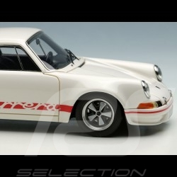 Porsche 911 Carrera RSR 2.8 1973 Duck Tail Weiß / Rote Streife 1/43 Make Up Models VM024A