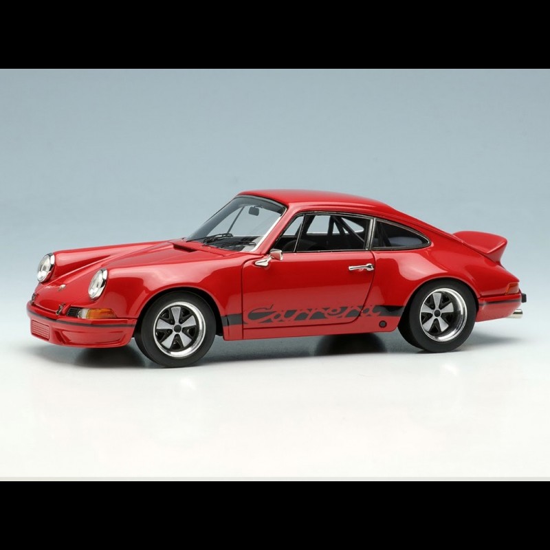 Porsche 911 Carrera RSR 2.8 1973 Duck Tail Red / Black stripes 1/43 Make Up  Models VM024J