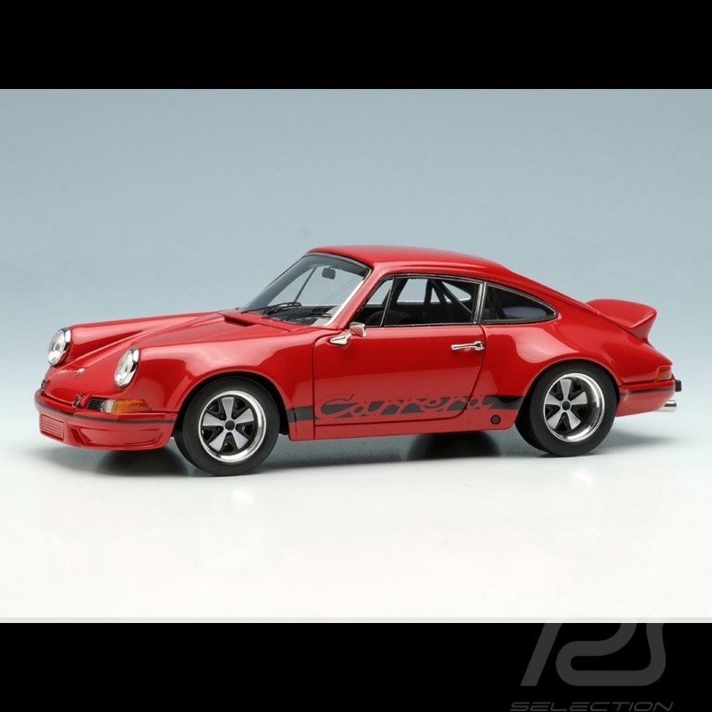 Porsche 911 Carrera RSR 2.8 1973 Duck Tail Red / Black stripes 1/43 Make Up  Models VM024J