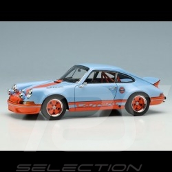 Porsche 911 Carrera RSR 2.8 1973 Duck Tail Bleu Gulf / Orange 1/43 Make Up Models VM024L