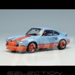 Porsche 911 Carrera RSR 2.8 1973 Duck Tail Bleu Gulf / Orange 1/43 Make Up Models VM024L