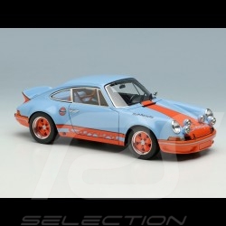 Porsche 911 Carrera RSR 2.8 1973 Duck Tail Bleu Gulf / Orange 1/43 Make Up Models VM024L