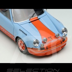 Porsche 911 Carrera RSR 2.8 1973 Duck Tail Bleu Gulf / Orange 1/43 Make Up Models VM024L