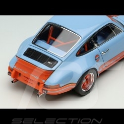 Porsche 911 Carrera RSR 2.8 1973 Duck Tail Bleu Gulf / Orange 1/43 Make Up Models VM024L