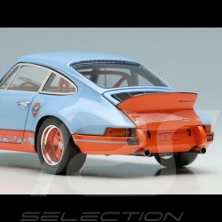 Porsche 911 Carrera RSR 2.8 1973 Duck Tail Bleu Gulf / Orange 1/43 Make Up Models VM024L