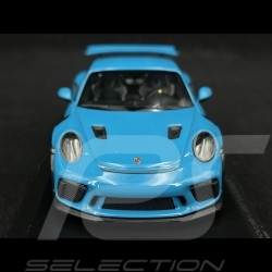 Porsche 911 GT3 RS Type 991 2018 Bleu Miami 1/43 Minichamps 413067046