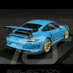 Porsche 911 GT3 RS Type 991 2018 Bleu Miami 1/43 Minichamps 413067046