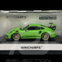 Porsche 911 GT3 RS Type 991 2018 Lizardgrün 1/43 Minichamps 413067043