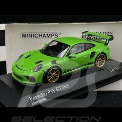 Porsche 911 GT3 RS Type 991 2018 Lizard Green 1/43 Minichamps 413067043