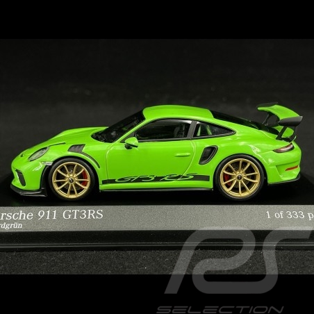 Porsche 911 GT3 RS Type 991 2018 Lizard Green 1/43 Minichamps 413067043