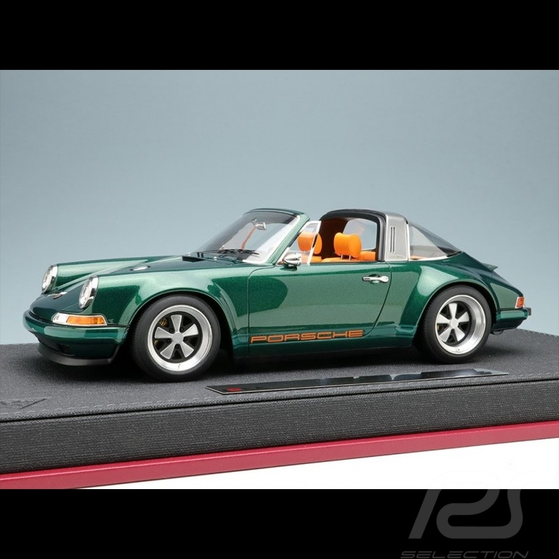 Porsche Singer 911 Targa Type 964 Dunkelgrün metallic 1/18 Make Up Models IM036F Porsche Singer 911 Targa Type 964 Dunkelgrün metallic 1/18 Make Up Models IM036F