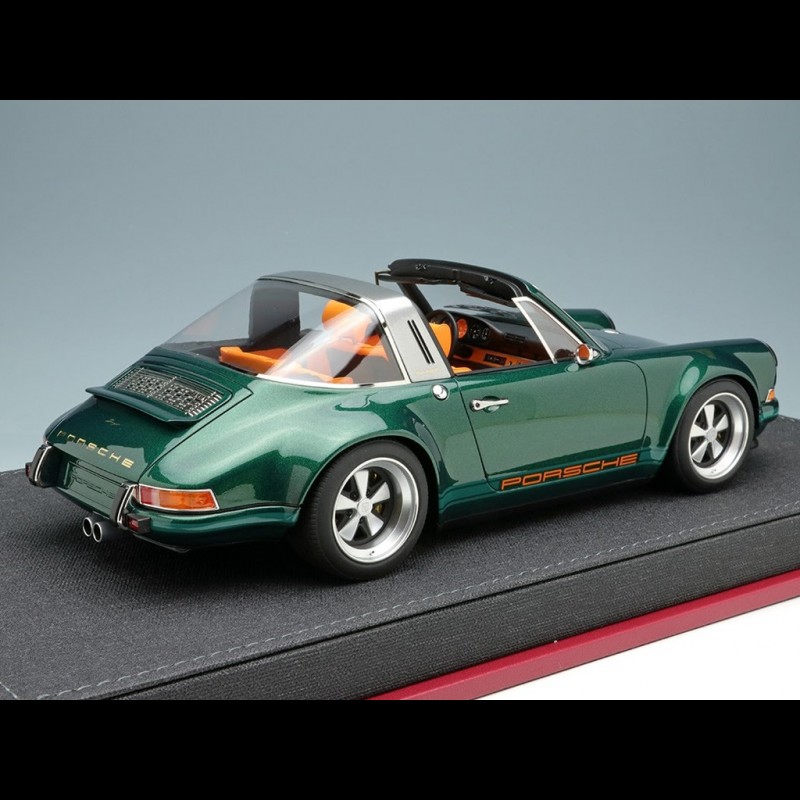 Porsche Singer 911 Targa Type 964 Dark green metallic 1/18 Make Up Models  IM036F