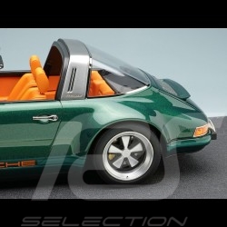 Porsche Singer 911 Targa Type 964 Vert foncé métallisé 1/18 Make Up Models IM036F
