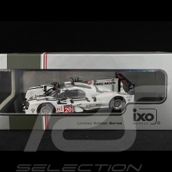 Porsche 919 Hybrid n° 20 24h Le Mans 2014 1/43 Ixo Models IXOSP919-4302