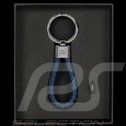 Porsche Design Schlüsselanhänger Cord Leder - Marineblau OKY08807.006