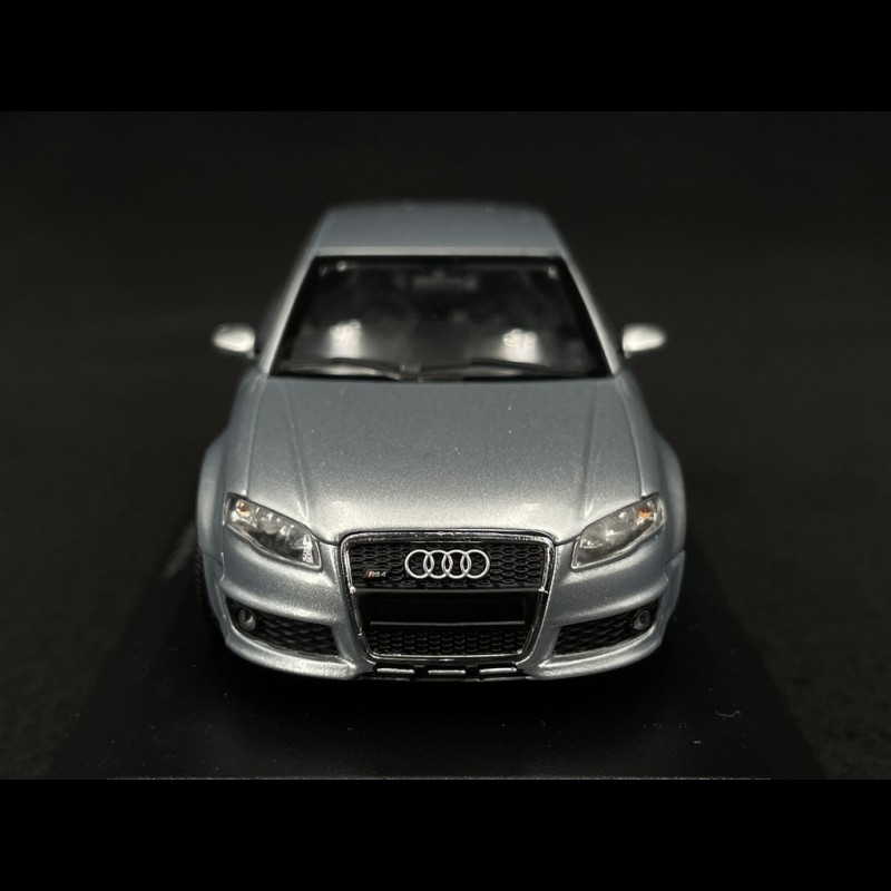 Miniature Minichamps 1/43 – Audi A4 B7 RS4 Limousine – Bleu – Métal – 943014603