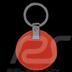 Porte-clés Porsche Design Circulaire Cuir Orange Fusion OKY08802.020