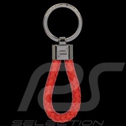 Porte-clés Porsche Design Corde Cuir Orange Fusion OKY08807.020