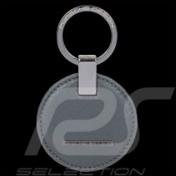 Porsche Design Schlüsselanhänger Kreis Leder Anthrazitgrau OKY08802.004