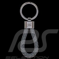 Porsche Design Schlüsselanhänger Cord Leder Anthrazitgrau OKY08807.007
