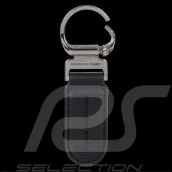 Porte-clés Porsche Design Oval Cuir Noir OKY08806.001