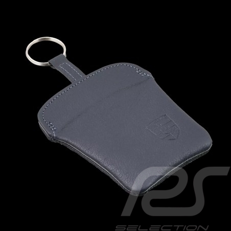 Porsche Classic Leather Key Case Navy Blue PCG044100017JX