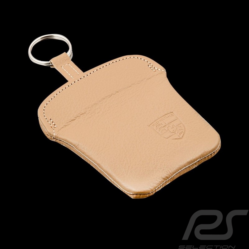 Porsche Classic Key Case Cashmere Beige Leather PCG044100014YU