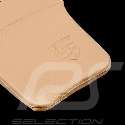 Porsche Classic Schlüsseletui Cashmere Beige Leder PCG044100014YU