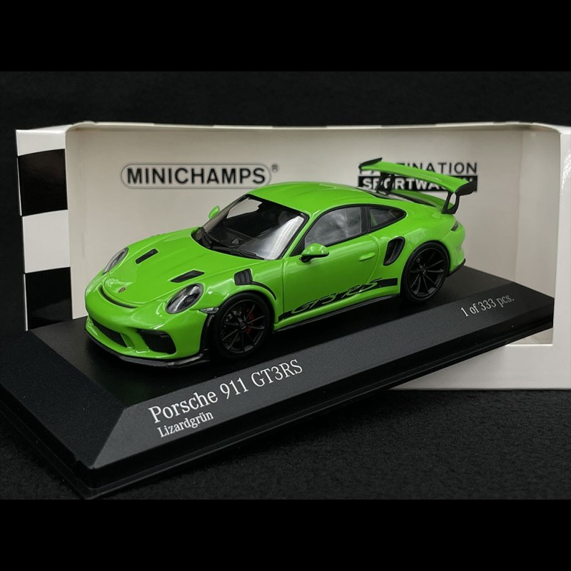 Lizard Green Porsche 911 Gt3 Rs Diecast Car
