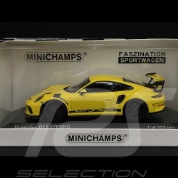 Porsche 911 GT3 RS Type 991 2018 Racing Yellow 1/43 Minichamps 413067048