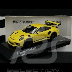 Porsche 911 GT3 RS Type 991 2018 Jaune Racing 1/43 Minichamps 413067048