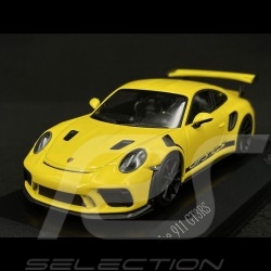 Porsche 911 GT3 RS Type 991 2018 Jaune Racing 1/43 Minichamps 413067048