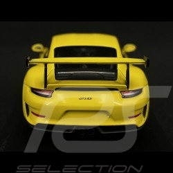 Porsche 911 GT3 RS Type 991 2018 Jaune Racing 1/43 Minichamps 413067048