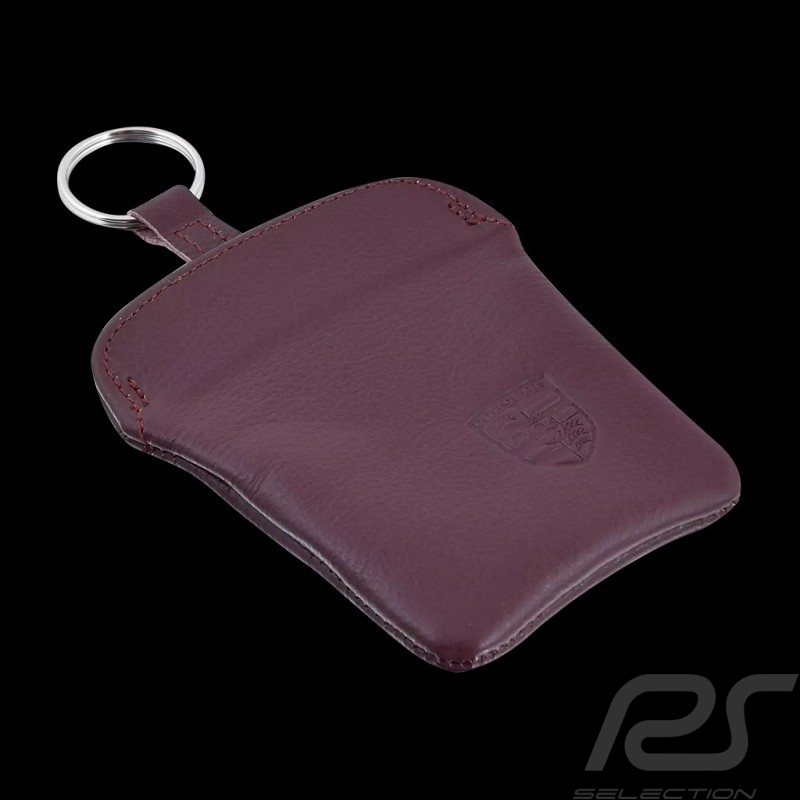 Porsche Classic Key Case Burgundy Red Leather PCG044100003MX